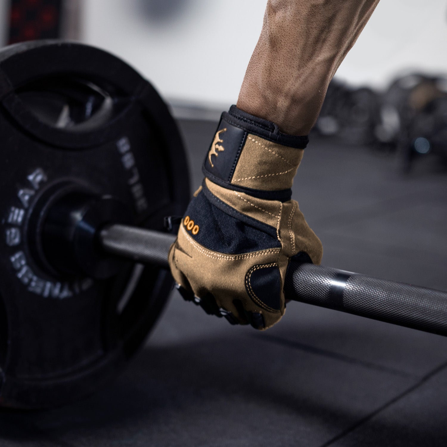 thumbnail image 2 of Crossfit Climbing Gloves TYNOR Weight Lifting Gloves - Padded Gym Gloves With Wrist Support For Men & Women Sweat Wicking Workout Gloves 2 of 11