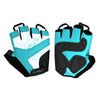 Breeze Women's Biking Cycling Gloves - with Adjustable Wrist Closure and Pull-Off Tapes - Teal